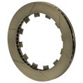 Wilwood 160-15876-B GT Slotted 48 Curved Vane Rotor 13in Burnished Left-1