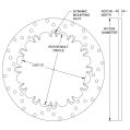 Wilwood 160-4766 Drilled Steel Dynamic Mount Rotor 12.9-2