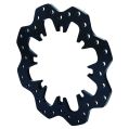 Wilwood 160-5538 Drilled Steel Scalloped Dynamic Mount Rotor 12.19-1