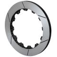 Wilwood 160-9959-GTB GT 48 Curved Vane Rotor Right Hand Black 12,88-1