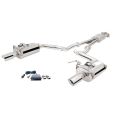 Exhaust system XForce with Varex muffler for Ford MUSTANG 2015-2017 CONVERTIBLE GT 5.0L V8 stainless steel-1