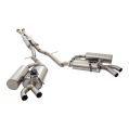 Exhaust system XForce with Varex muffler for Kia STINGER 2017- GT 3.3L V6 TWIN TURBO RWD stainless steel-1
