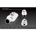 Oval body muffler XForce with Varex system 13,97cm x 24,13cm x 38,1cm-2