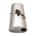 Oval body muffler XForce with Varex system 22,86cm x 15,24cm x 60,96cm-2
