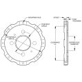 Wilwood 170-8405 Big Brake Hat Short Offset 1.160-2