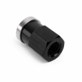 Winters Aluminum Black Gear Cover Nut 3/8