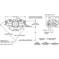 Wilwood 120-14374 WLD-19/ST Lug Mount Caliper 2 Pistons-2