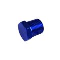 Adapter 1/8 NPT korek zaślepka Niebieski-1