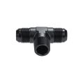 Adapter Trójnik Męski/Męski/Męski AN12 - 3/4 NPT - AN12 Czarny-1