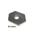 Map sensor flange aluminium-1