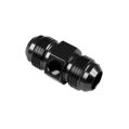 AN10 Nypel adapter męsko-męski z wejściem na czujnik Czarny-2