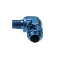 AN12 - 3/4 NPT 90' Nypel adapter męsko-męski JIC - NPT Niebieski-3