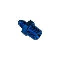 AN4 - 3/8 NPT Nypel adapter męsko-męski Niebieski-2