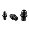 AN8-1/4 NPT Nypel adapter męsko-męski Czarny-1