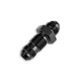 AN8 JIC Nypel adapter grodziowy prosty Czarny-3