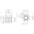 Blow off BOV Turbosmart TS-0205-1009 Dual Port for Mazda CX-7 Mazdaspeed MPS 3 Subaru Forester XT Legacy GT Liberty WRX-7