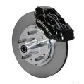 Wilwood 140-11018 Forged Dynalite Pro Series Front Brake Kit Black 11.00 for Ford Mustang 1984-1993-1