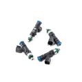 Deatschwerks Bosch EV14 zestaw 4 wtryskiwaczy paliwa 1000cc/min, Honda S2000 F22 06-09, CRZ 2011-2015, Civic Si K20/K24 02-15, Acura RSX/TSX K20/K24 02-08-1