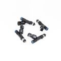 Deatschwerks Bosch EV14 zestaw 4 wtryskiwaczy paliwa 650cc/min, Volvo 240/740/940 Red Block 1985-98, BMW M3 1988-91-1