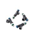 Deatschwerks Bosch EV14 zestaw 4 wtryskiwaczy paliwa 750cc/min, Honda S2000 F22 06-09, Civic Si K20/K24 02-15, Acura RSX/TSX K20/K24 02-08, Dodge Neon SRT-4 03-05 and Caliber SRT-4 08-09-1