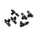 Deatschwerks Bosch EV14 zestaw 6 wtryskiwaczy paliwa 1200cc/min, Porsche 911/996 H6 01-05 (turbo), EV14 Universal 4-1