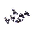 Deatschwerks Bosch EV14 zestaw 6 wtryskiwaczy paliwa 1500cc/min, Nissan GTR R35 VR38DETT 07-15 / Infiniti G35/G37 03-14 / Volkswagen Golf GTI R32 04-05-1