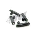 DeatschWerks zestaw 4 wtryskiwaczy paliwa 1300cc/min, Mitsubishi Eclipse 4G63T 95-99, Lancer EVO 8/9 4G63T 03-06 (w-1