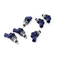 DeatschWerks zestaw 6 wtryskiwaczy paliwa 370cc/min Side Feed, Nissan 300zx 90-99, Skyline RB25DET 93-98-1