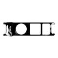 Dedykowany stelaż montażowy intercoolera Nissan Patrol Top Mount  - 3.0D M57-3