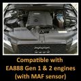 Dedykowany układ dolotowy MST Performance Audi A4 B8 A5 8T 1.8 TFSI EA888 Gen 1-2-4