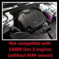Dedykowany układ dolotowy MST Performance Audi A4 B8 A5 8T 1.8 TFSI EA888 Gen 1-2-5