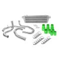 Dedykowany zestaw intercoolera do VW Golf 4/Jetta 1.8T Zielony-1