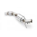 Downpipe BMW E84 x1 18d, 18dx, 20d, 20dx N47 2008-2012 Euro 3 100 CPSI-2