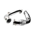 Downpipe BMW F12 650i, 650ix N63 2009-2011 + Silencer-1