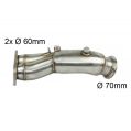 Downpipe BMW N55 335i E90 E91 E92 E93-2