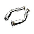 Downpipe NISSAN 350Z Infiniti G35 DECAT + SILENCER-3