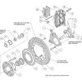 Wilwood 140-11018 Forged Dynalite Pro Series Front Brake Kit Black 11.00 for Ford Mustang 1984-1993-3