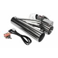 Elektroniczna przepustnica wydechu 76mm sterowana przełącznikiem-1