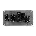 Elektryczny panel uruchamiania silnika z 2 przełącznikami-3