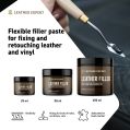 Leather Expert Leather Filler Black flexible filler for repairing holes cracks and damage in leather 50ml-3