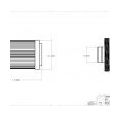 Filtr paliwa Aeromotive 100um ORB-10 Stal nierdzewna ARE 12324-7