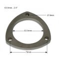 Flansza wydechu 2,5'' – 63,5mm  FMIC.EU - 3 otwory-3