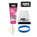 Forte Power Steering Treatment Eliminates Stiffness Shudder & Noise -1