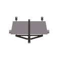 Front mount Intercooler bracket IOD Performance Nissan Patrol Y60-2