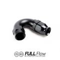 Full Flow PTFE Hose End Fitting 150 Degree AN6-1