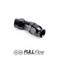 Full Flow PTFE Hose End Fitting 30 Degree AN6-1