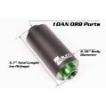 High Flow Fuel Filter Stainless 100 Micron Radium Engineering-2