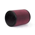 Mishimoto MMAF-3505 Air Filter w/ Molded Logo Red Oil 8 Layer Cotton w/ Worm Gear-1