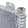 Mishimoto MMTC-SP-13SL Stacked Plate Transmission Cooler  13-Row Silver      -3