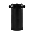 Mishimoto MMBCC-CBTWO-XLBK Baffled Catch Can 2-Port Universal XL Black      -4